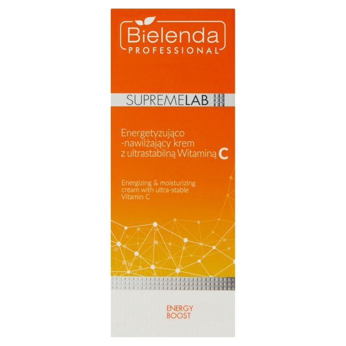 Bielenda Professional SupremeLab, Energetyzująco-nawilżający krem z ultrastabilną witaminą C, 50 ml main product photo