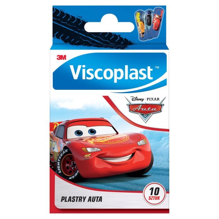 Plastry Viscoplast Auta, 10 szt. main product photo