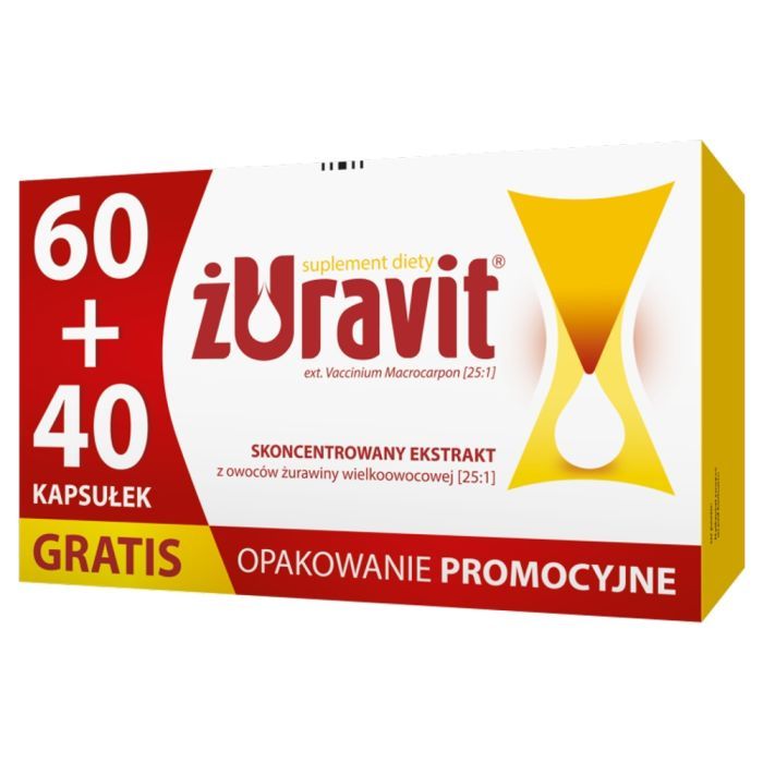 Zuravit, kaps.miekkie, 60 szt + 40 szt main product photo