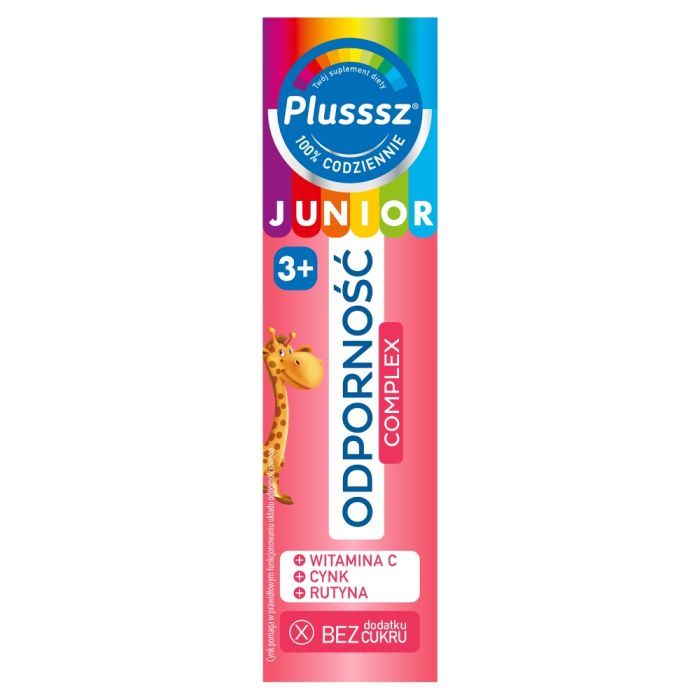 Plusssz Junior Odporność Complex, tabletki musujące, 20 szt. main product photo