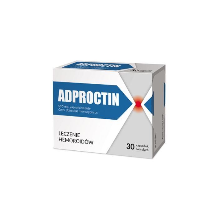 Adproctin, 500 mg, kaps.twarde, 30 szt main product photo