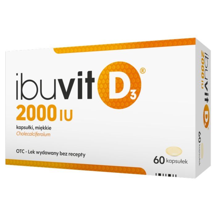 Ibuvit D3 2000 IU, kapsułki miękkie, 60 szt. main product photo