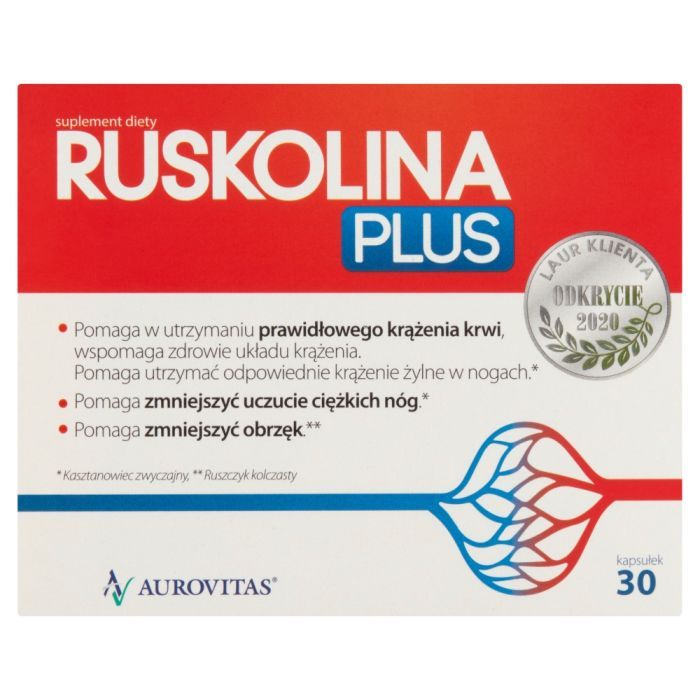Ruskolina Plus, kaps.,(Aurovitas), 30 szt main product photo