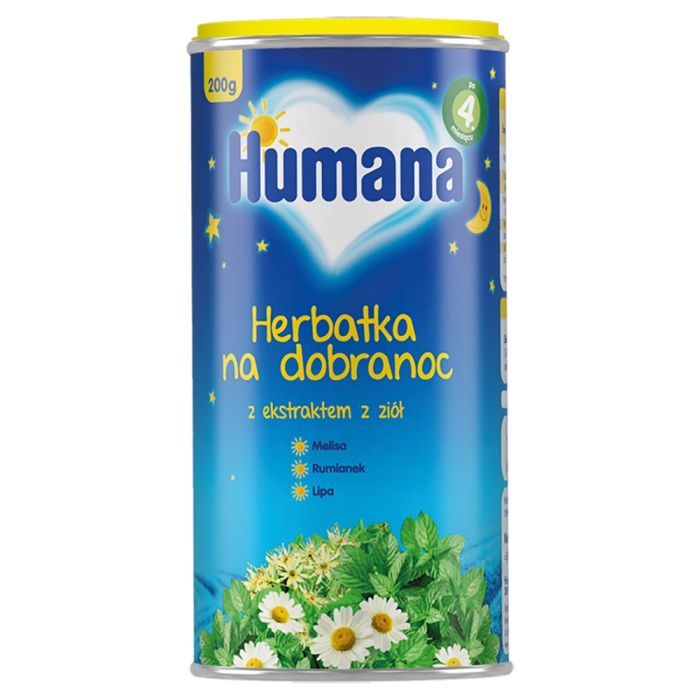 Humana Herbatka na dobranoc, po 4 m-cu, 200 g