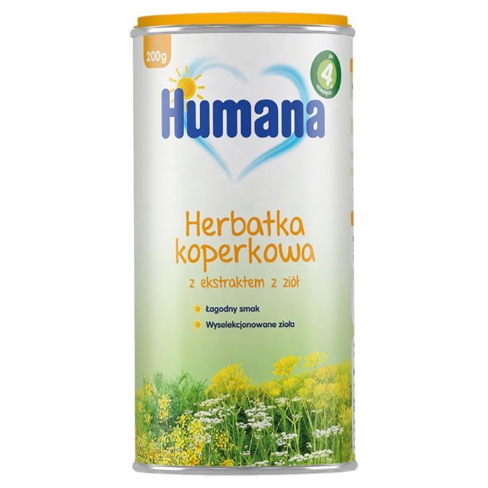 Humana Herbatka koperkowa, po 4 m-cu, 200 g