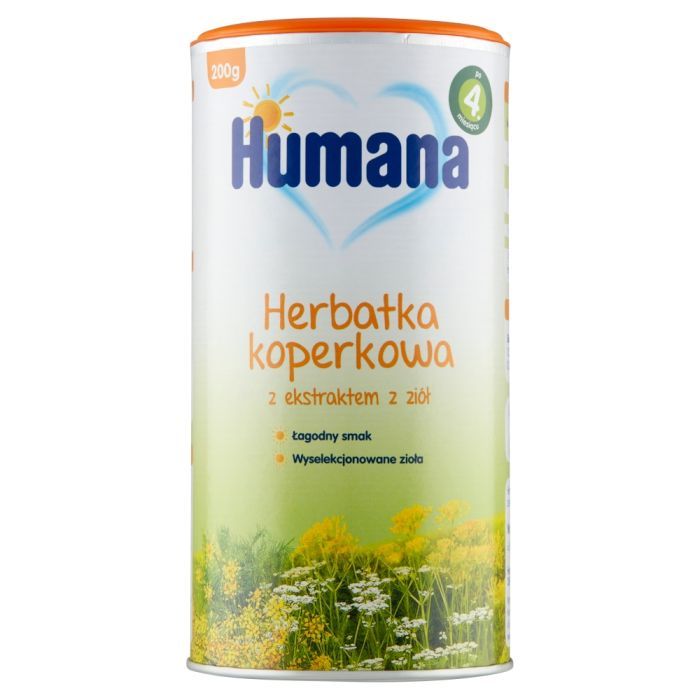 Humana Herbatka koperkowa, po 4 m-cu, 200 g main product photo