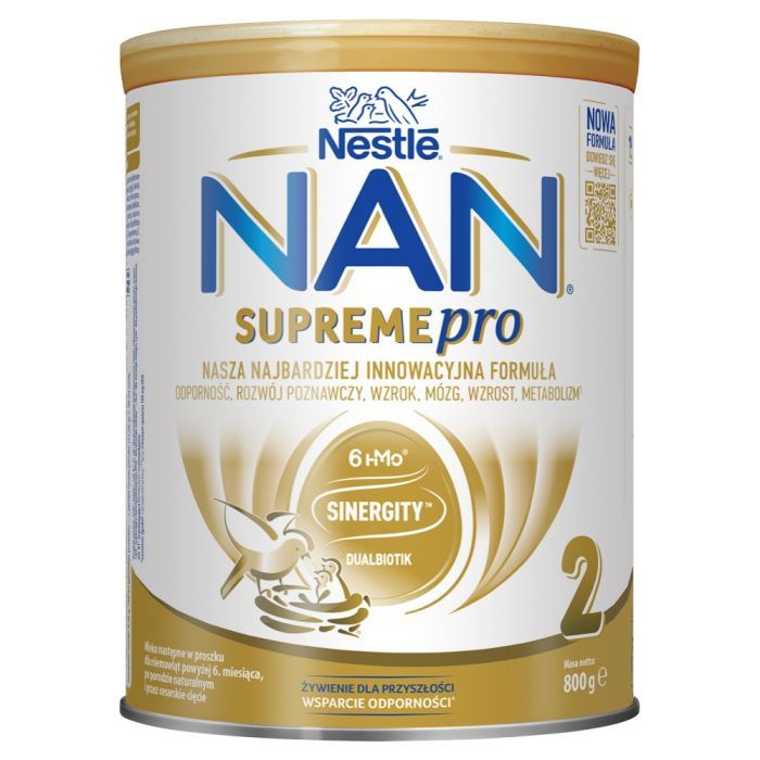 Mleko Nan Supreme 2 HM-0, prosz.,pow.6m-ca, 800 g main product photo