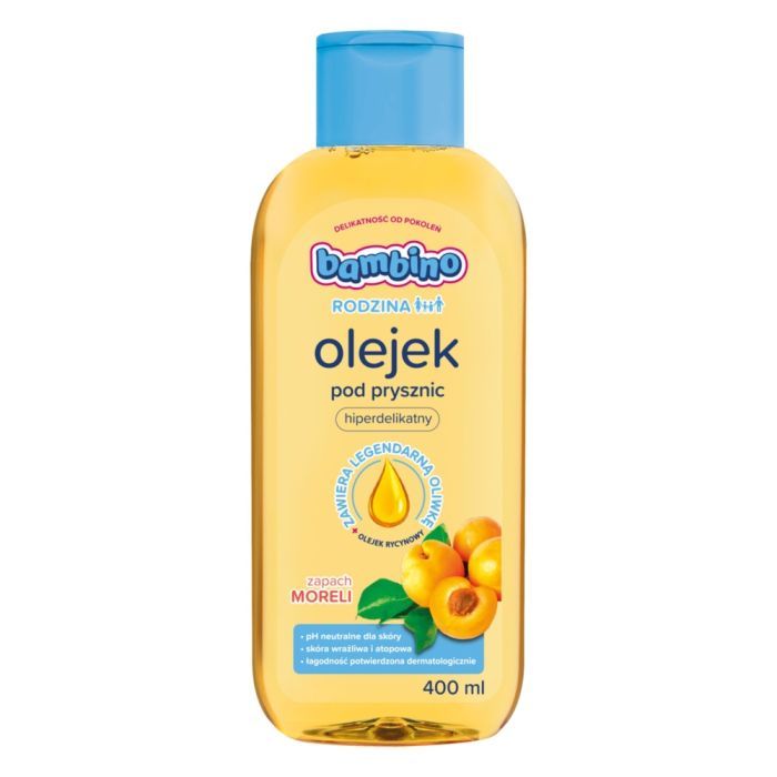 Bambino Rodzina, olejek pod prysznic o zapachu moreli, 400 ml main product photo