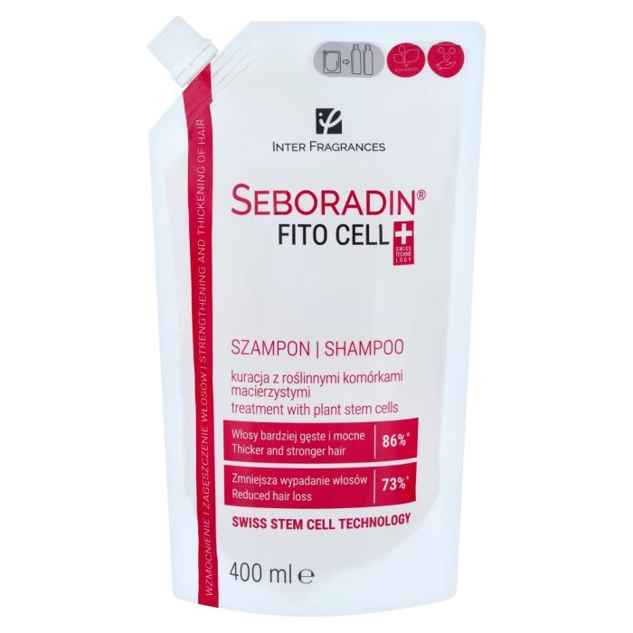 Seboradin FitoCell, szampon z komórkami macierzystymi, refill, 400 ml main product photo