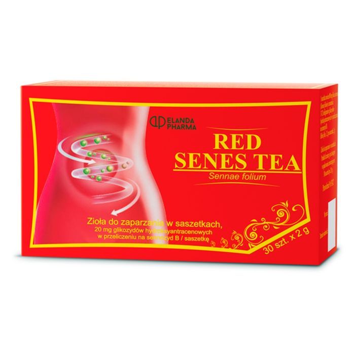 Red Senes Tea (Red-Slim Tea), zioła do zaparzania w saszetkach, 2 g, 30 szt. main product photo