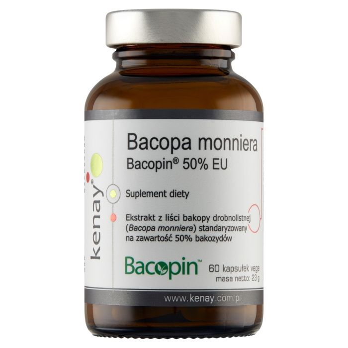 Bacopa monniera Bacopin 50% EU, kaps., 60 szt main product photo
