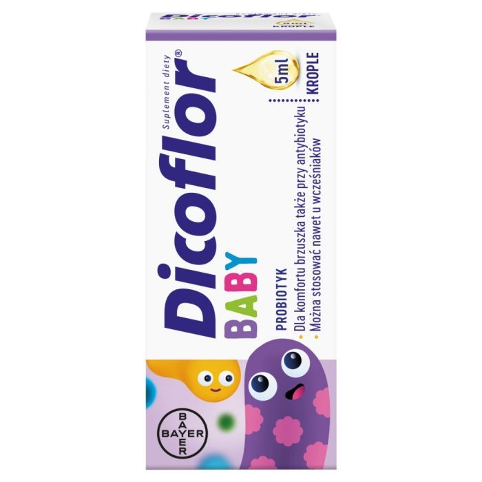 Dicoflor Baby, probiotyk, krople, 5 ml main product photo