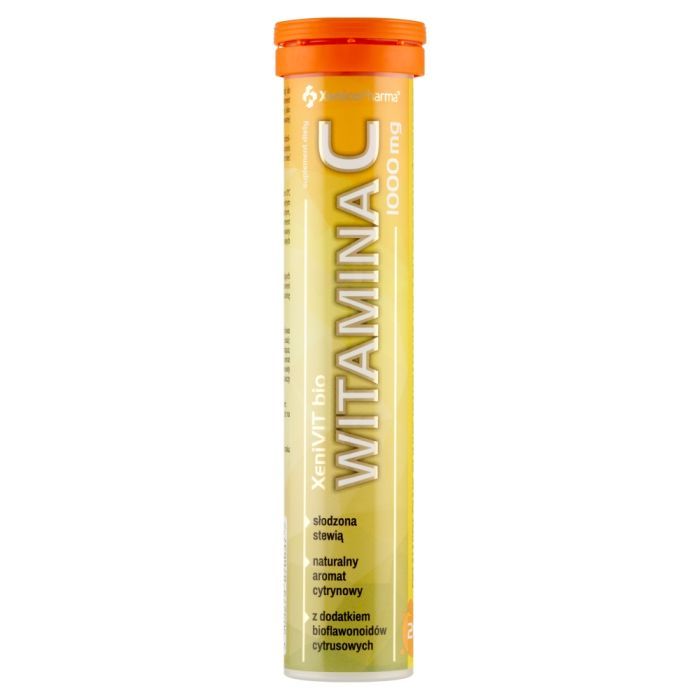 XeniVIT bio Witamina C 1000, tabletki musujące, 20 szt. main product photo