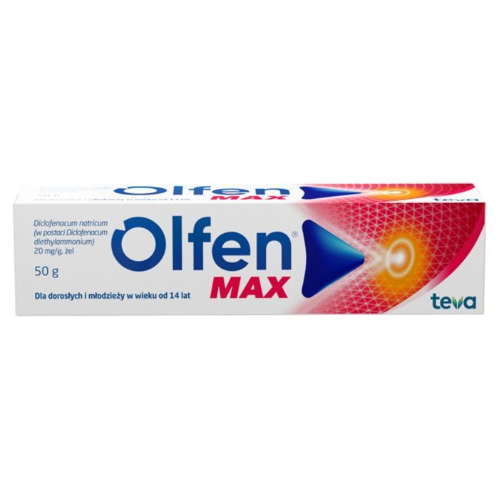 Olfen MAX, 20 mg/g, żel, 50 g main product photo