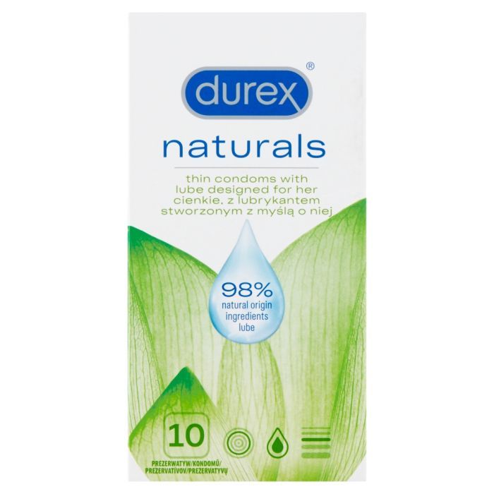 Durex Naturals, prezer, 10 szt main product photo