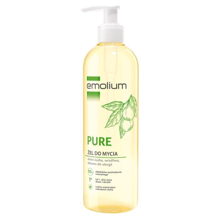 Emolium Pure, zel, do mycia, skora sucha,wrazliwa, 400 ml main product photo