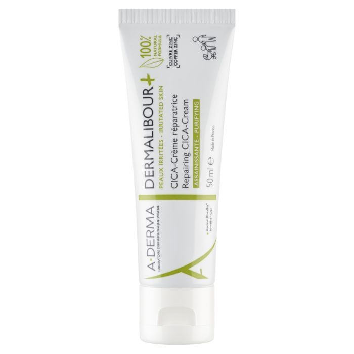 Aderma Dermalibour+ CICA, krem regenerujący do skóry podrażnionej od 1. dnia życia, 50 ml main product photo