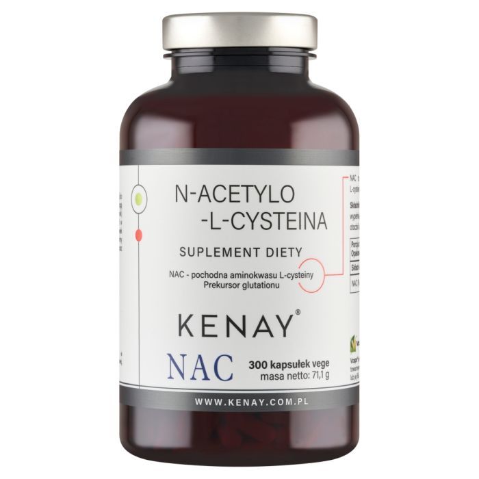 NAC N-acetylo-L-cysteina, kaps., 300 szt main product photo
