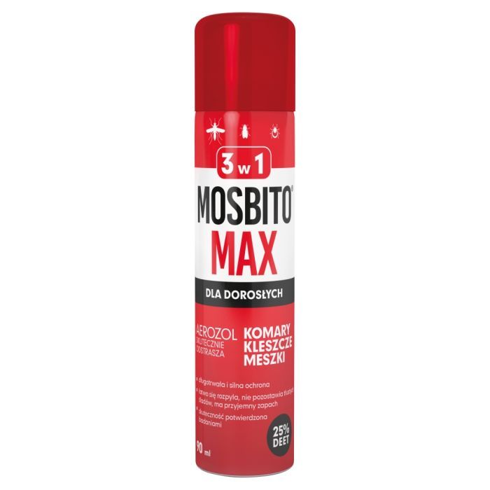 Mosbito Max, spray, 3w1, 90 ml main product photo