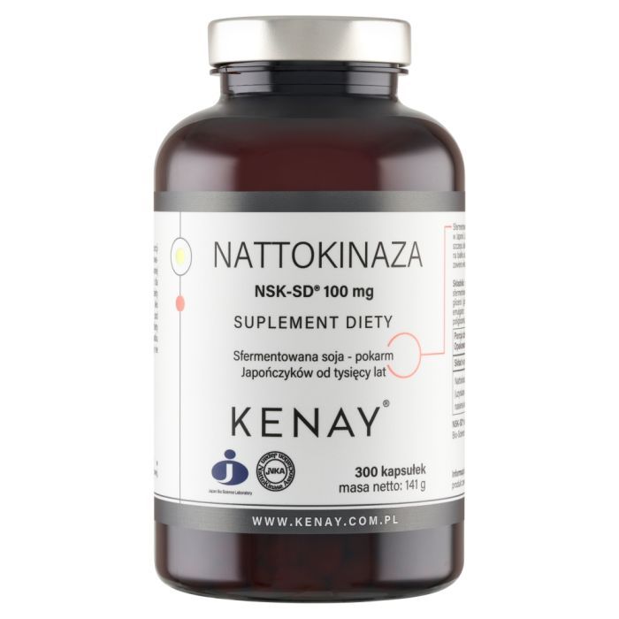Nattokinaza 100mg NSK-SD, kaps., 300 szt main product photo