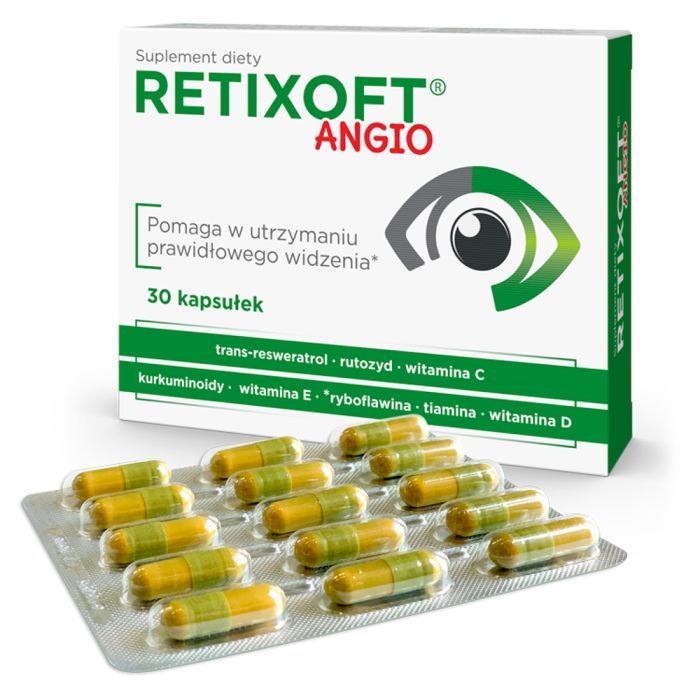 Retixoft Angio, kapsułki, 30 szt. main product photo