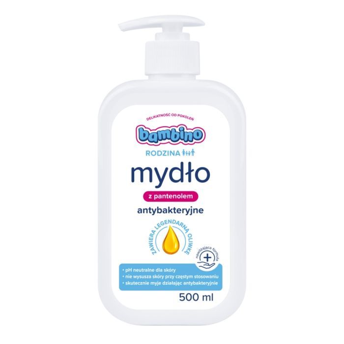 Bambino Rodzina, mydło do mycia rąk, antybakteryjne, 500 ml main product photo