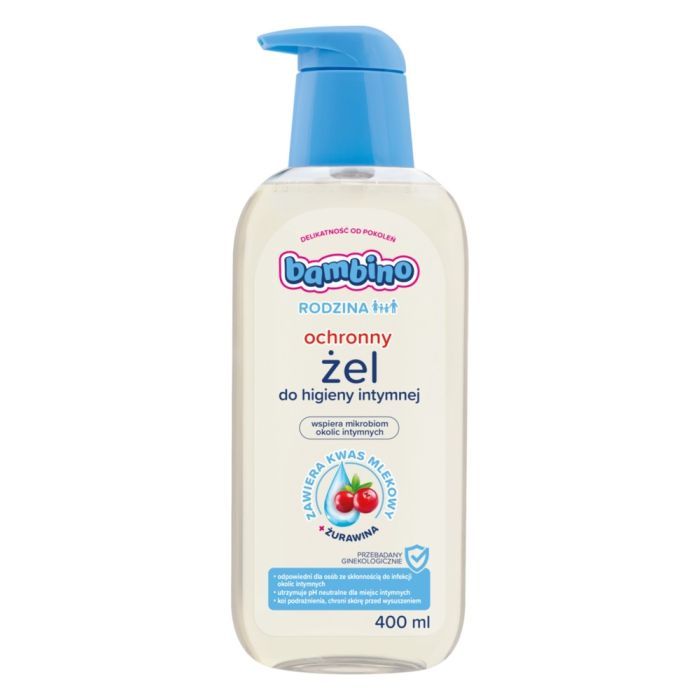 Bambino Rodzina, żel do higieny intymnej, ochronny, 400 ml main product photo