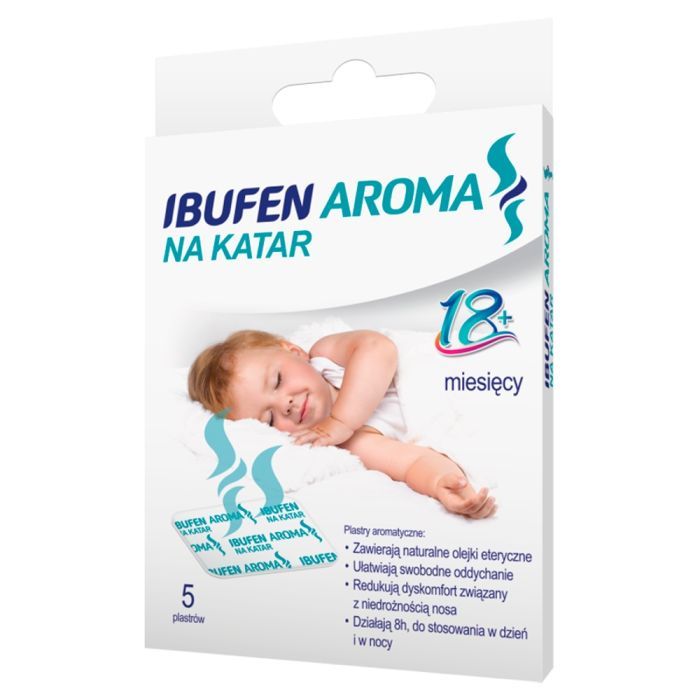 Ibufen Aroma na katar, plast., 5 szt main product photo
