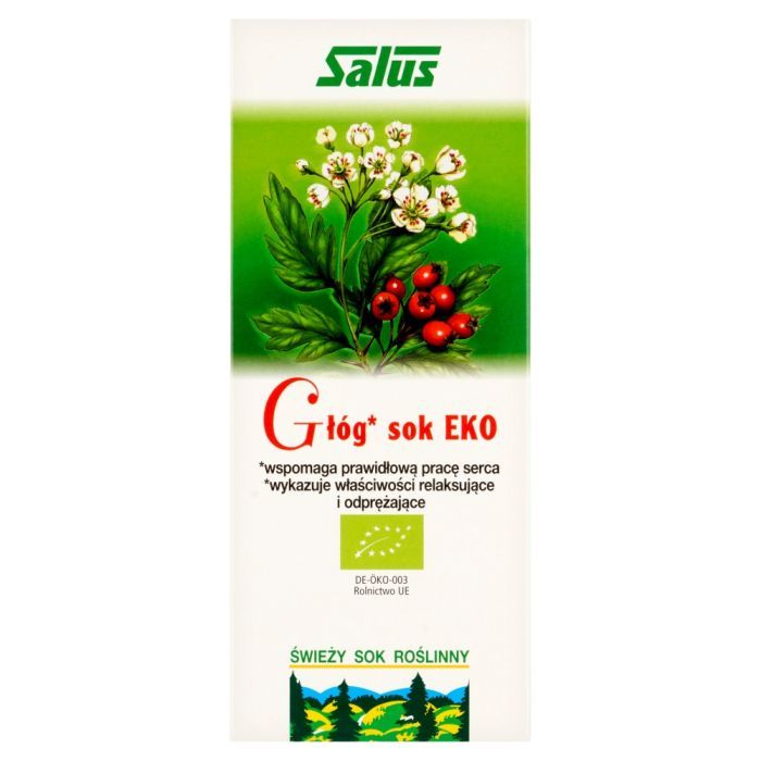 Głóg sok EKO, płyn, 200 ml main product photo