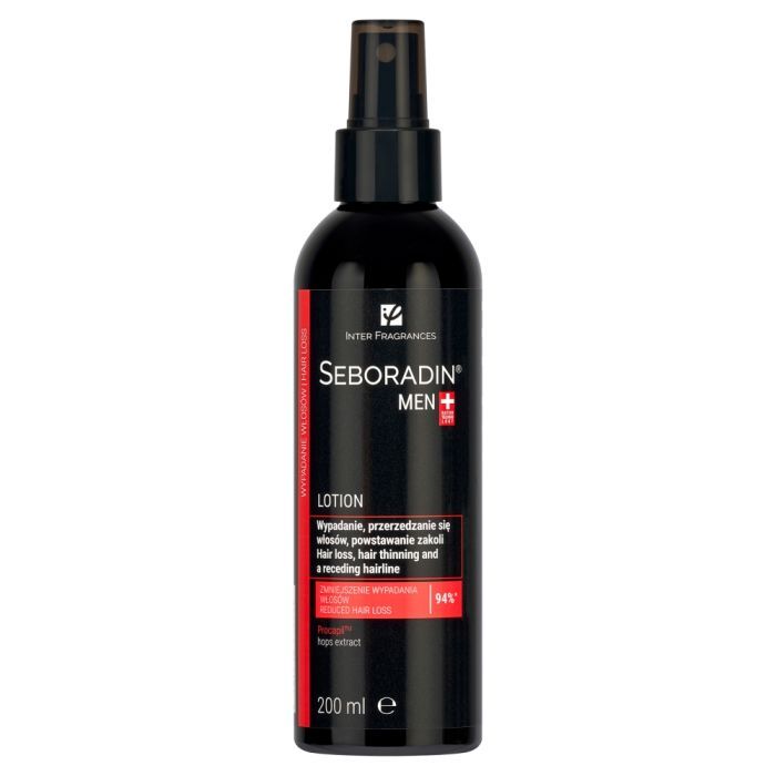 Seboradin Men, lotion przeciw wypadaniu włosów, nowe opakowanie, 200 ml main product photo