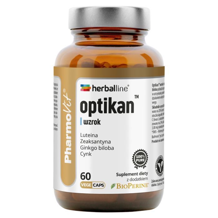 Pharmovit Optikan wzrok, kaps., 60 szt main product photo