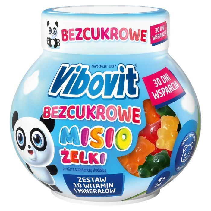 Vibovit Bezcukrowe Misio żelki, 120 g main product photo