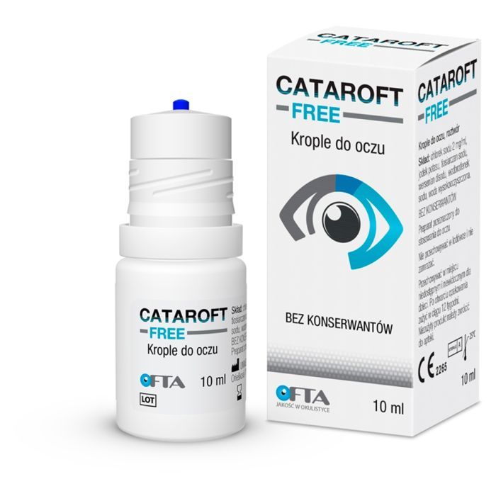Cataroft Free, krople do oczu, 10 ml main product photo
