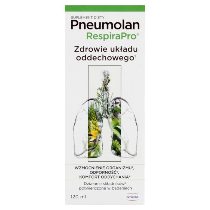 Pneumolan RespiraPro, płyn, 120 ml main product photo