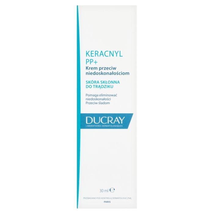 Ducray Keracnyl PP+, krem przeciw niedoskonałościom, 30 ml main product photo