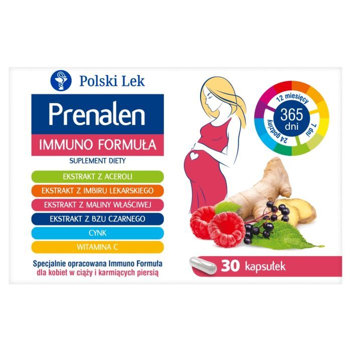 Prenalen Immuno Formuła, kapsułki, 30 szt. main product photo