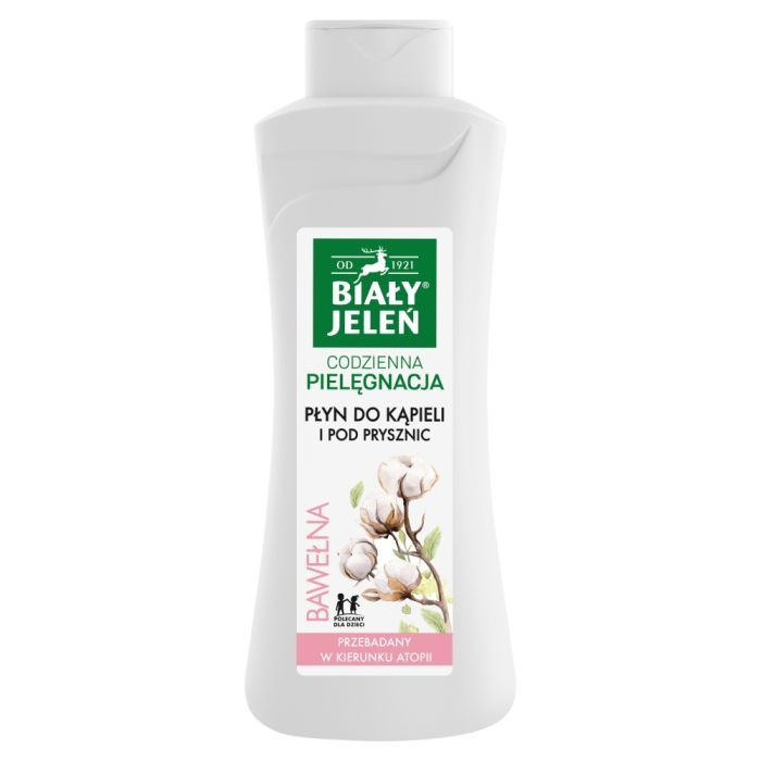Bialy Jelen, plyn d/kap.,i pod prysznic,Bawelna, 750 ml main product photo