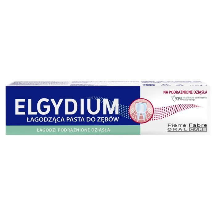 Elgydium, pasta do zębów na podrażnione dziąsła, 75 ml main product photo