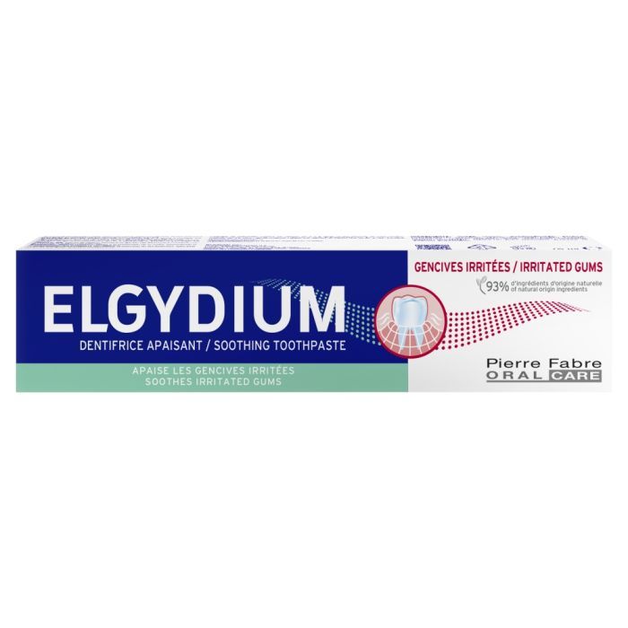 Elgydium, pasta do zębów na podrażnione dziąsła, 75 ml main product photo