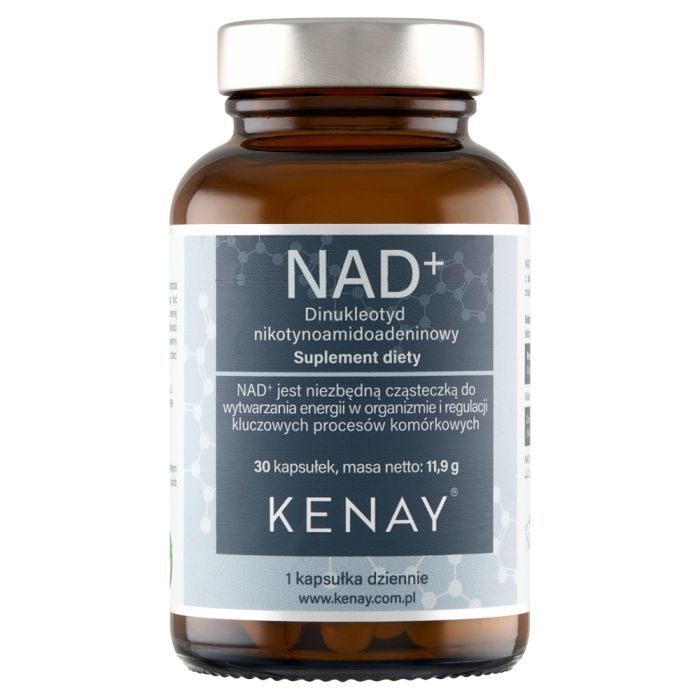 NAD+ Dinukleotyd nikotynoamidoadeninowy,kaps., 30 szt main product photo