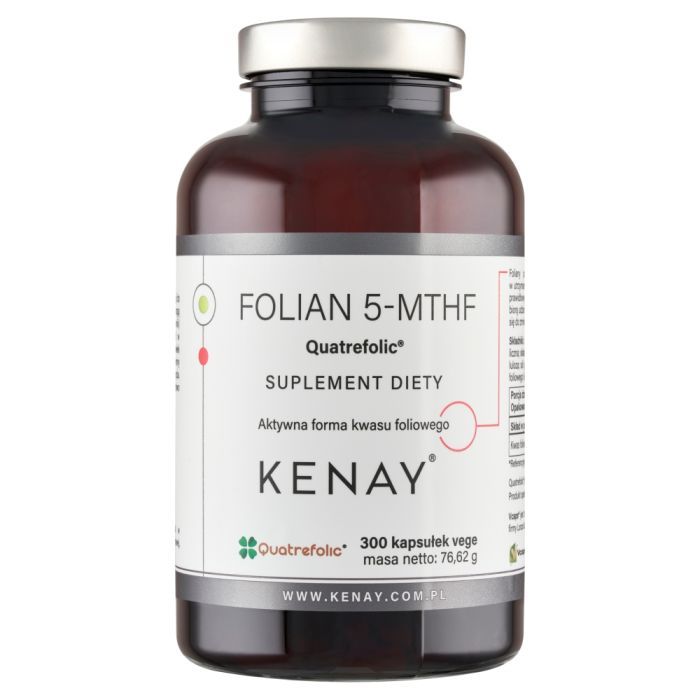 Folian 5-MTHF Quatrefolic, kaps., 300 szt main product photo