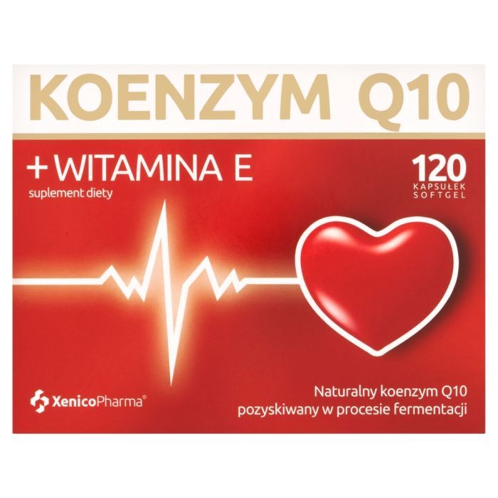 Koenzym Q10+witamina E, kapsułki, 120 szt. main product photo
