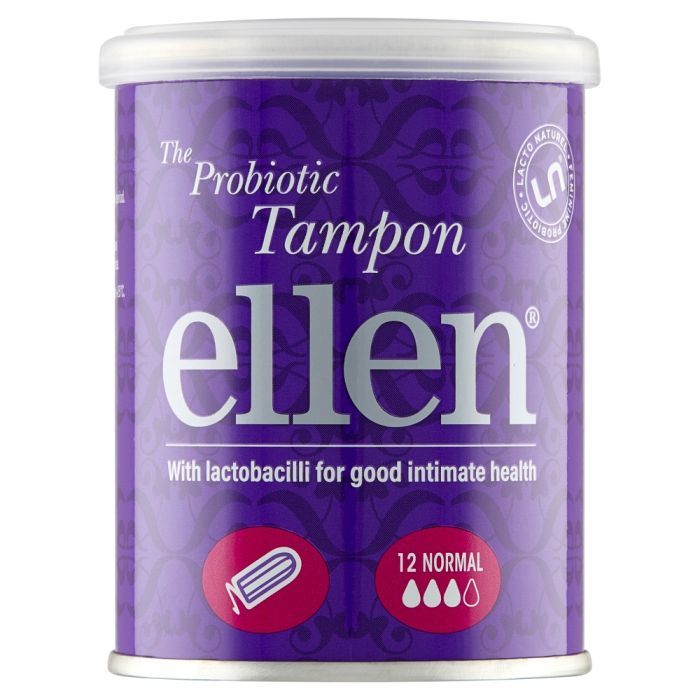 Ellen, tampon, probiotyczny,Normal, 12 szt main product photo