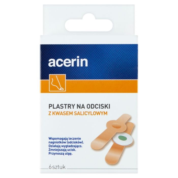 Acerin, plastry na odciski z kwasem salicylowym, 6 szt. main product photo
