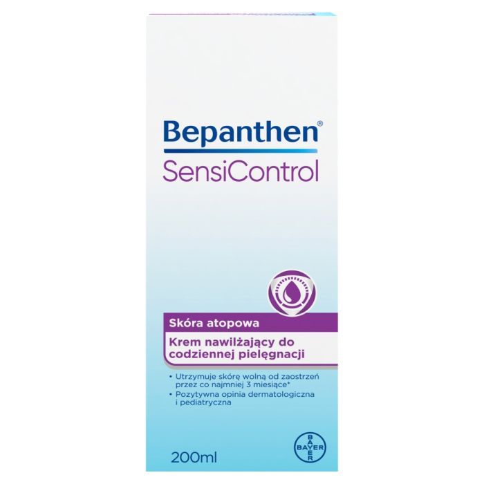 Bepanthen SensiControl,krem,nawil,codz.pielegn,sk.atop,200ml main product photo