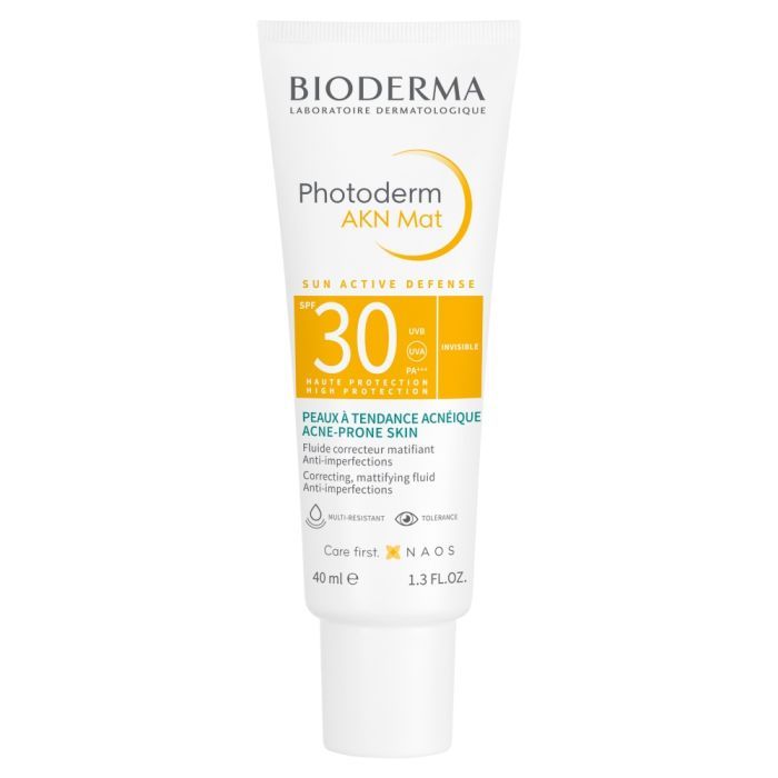 Bioderma Photoderm AKN Mat,krem,do sk.,tlus,miesz,SPF30,40ml main product photo