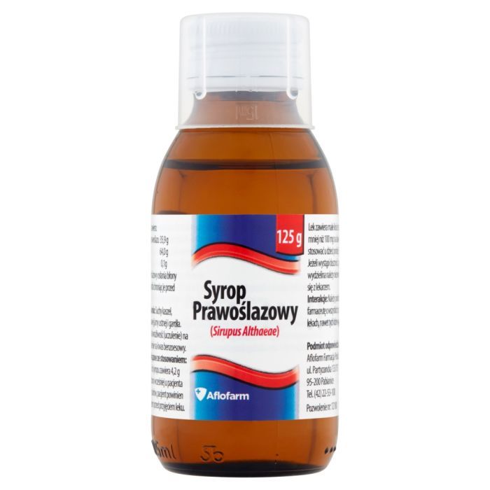 Sir. Althaeae, syr.,prawoslaz.,(AF), 125 g main product photo