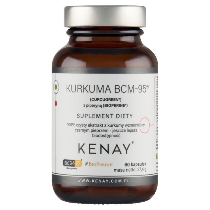 Kurkuma BCM-95 z piperyna, kaps., 60 szt main product photo