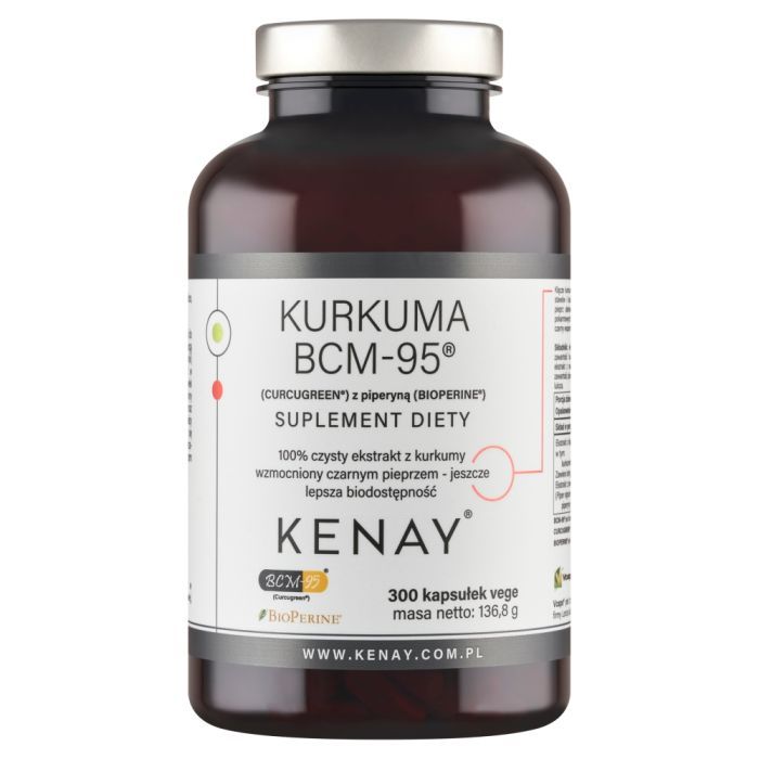 Kurkuma BCM-95 z piperyna, kaps.,300 szt main product photo