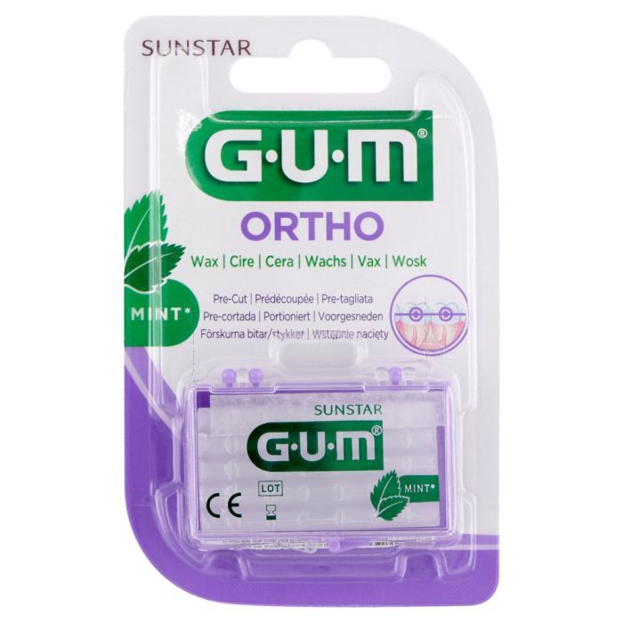 Gum Ortho, wosk, ortodontyczny,mietowy, 1 szt main product photo